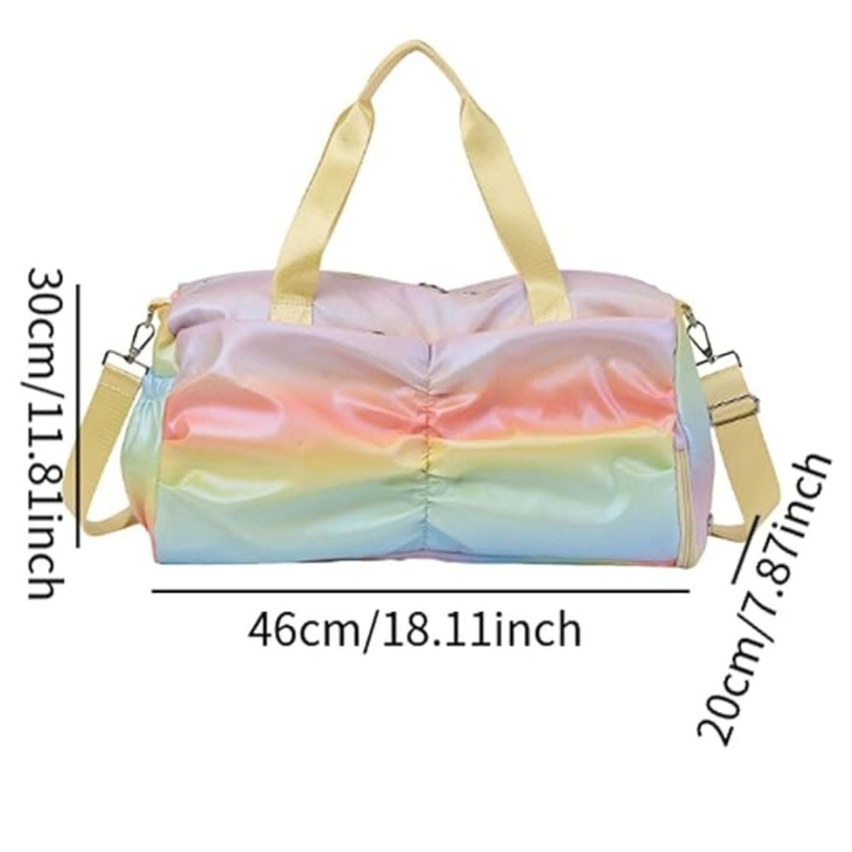 GENERICO - Maletín Mochila Deportiva Multicolor para Mujer