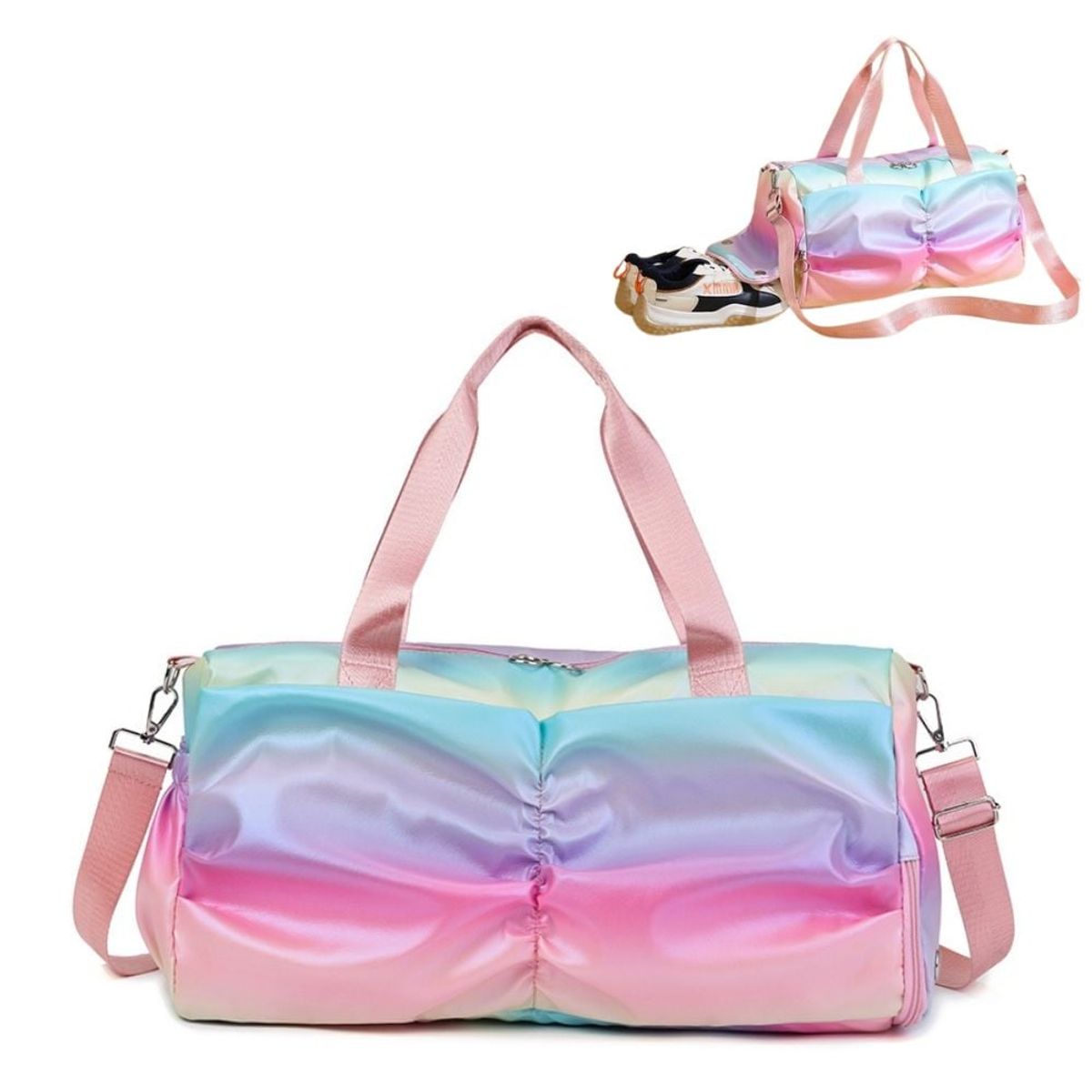 GENERICO - Maletín Mochila Deportiva Multicolor para Mujer