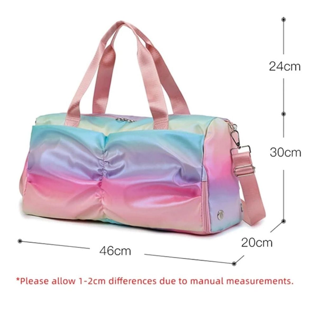 GENERICO - Maletín Mochila Deportiva Multicolor para Mujer