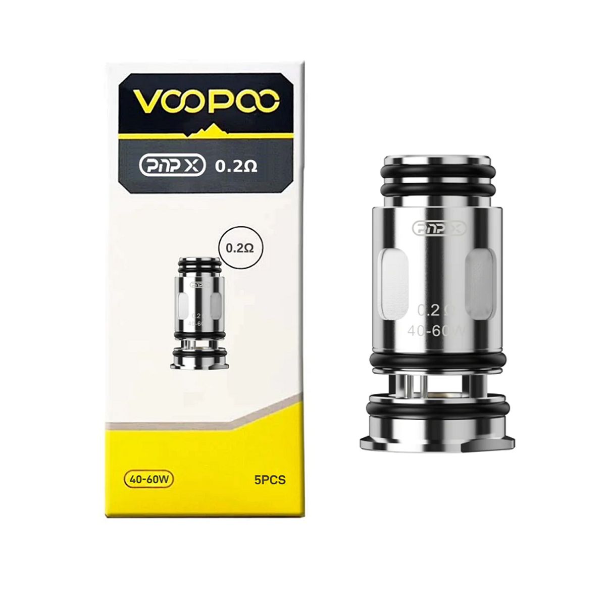 GENERICO - Resistencia VOOPOO PnP X Coil 0,2 - Por 5 unidades