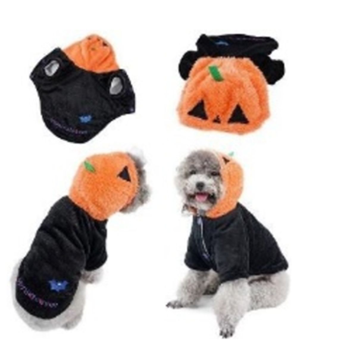 GENERICO - Disfraz para Mascota de Calabaza - Mediano