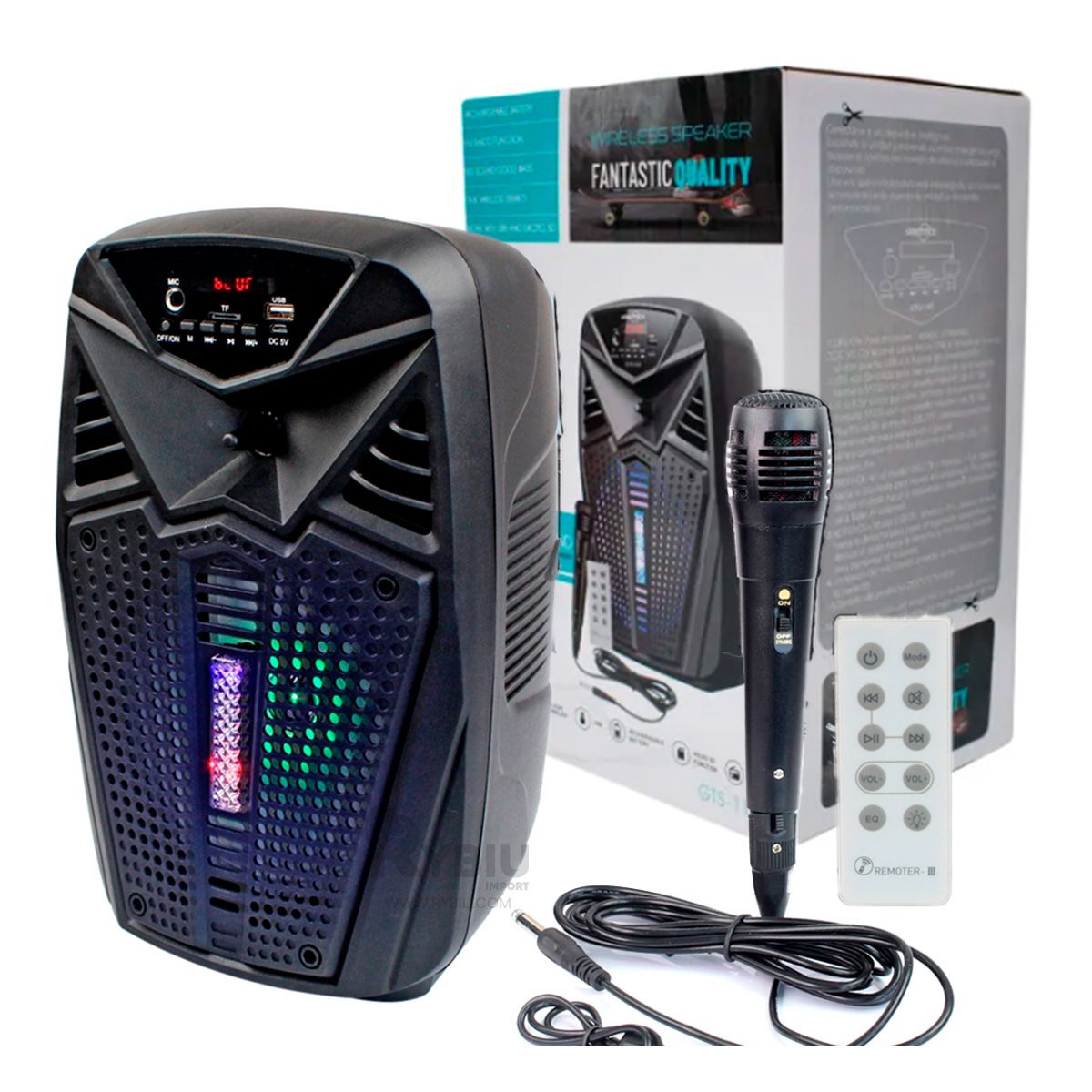 GENERICO - Bocina Moderno para Celebracion 65 Pulgadas Y+Gift Stickers