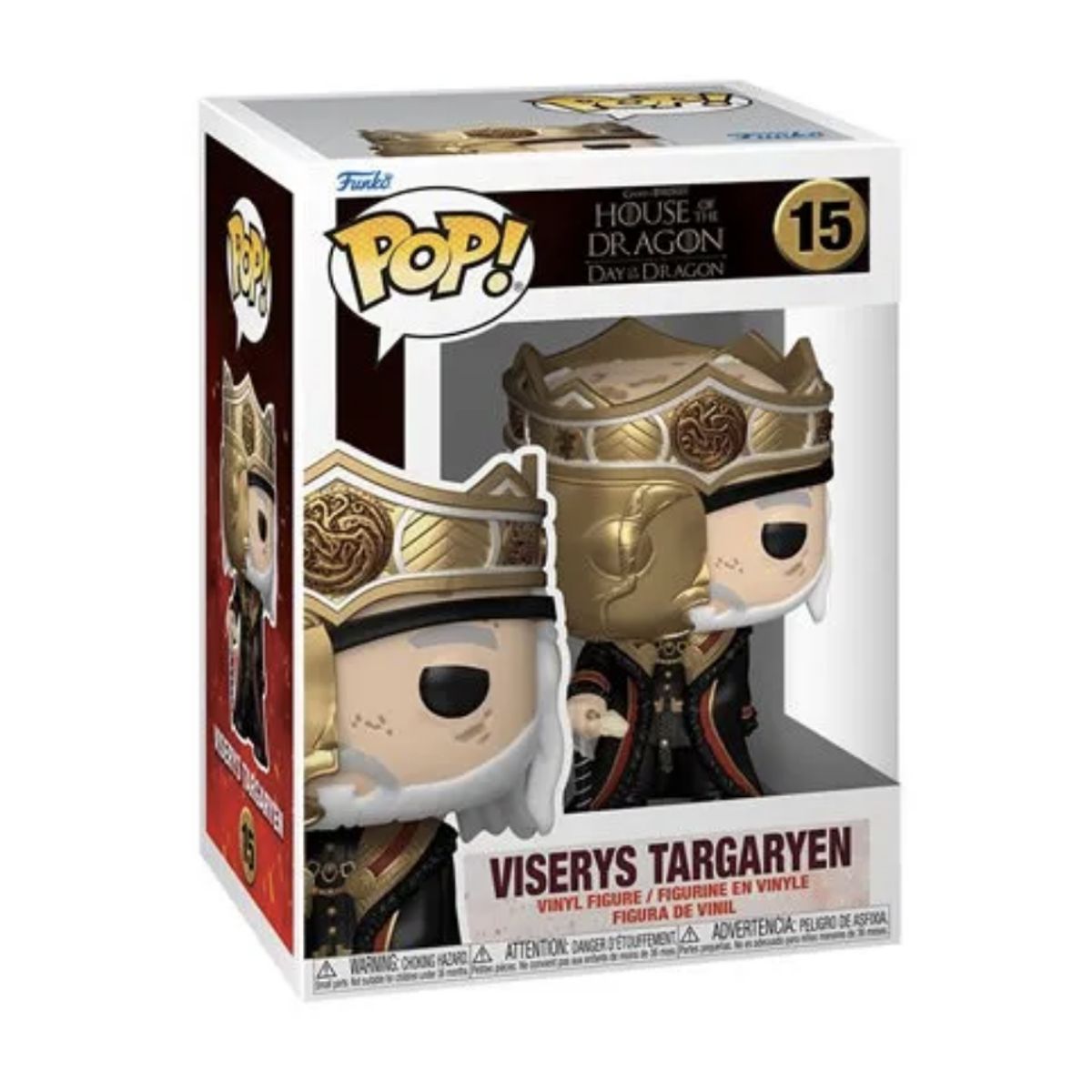FUNKO - Viserys Targaryen Mask Funko Pop 15 House of the Dragon