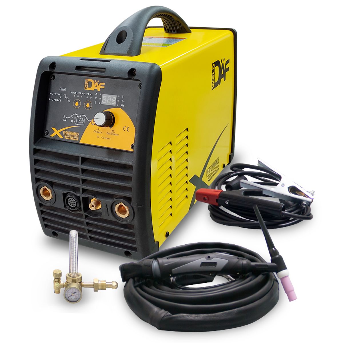 DAF - Regulador GMF 250TIG ( 250 Amperios ) DAF + Careta Fotosensible