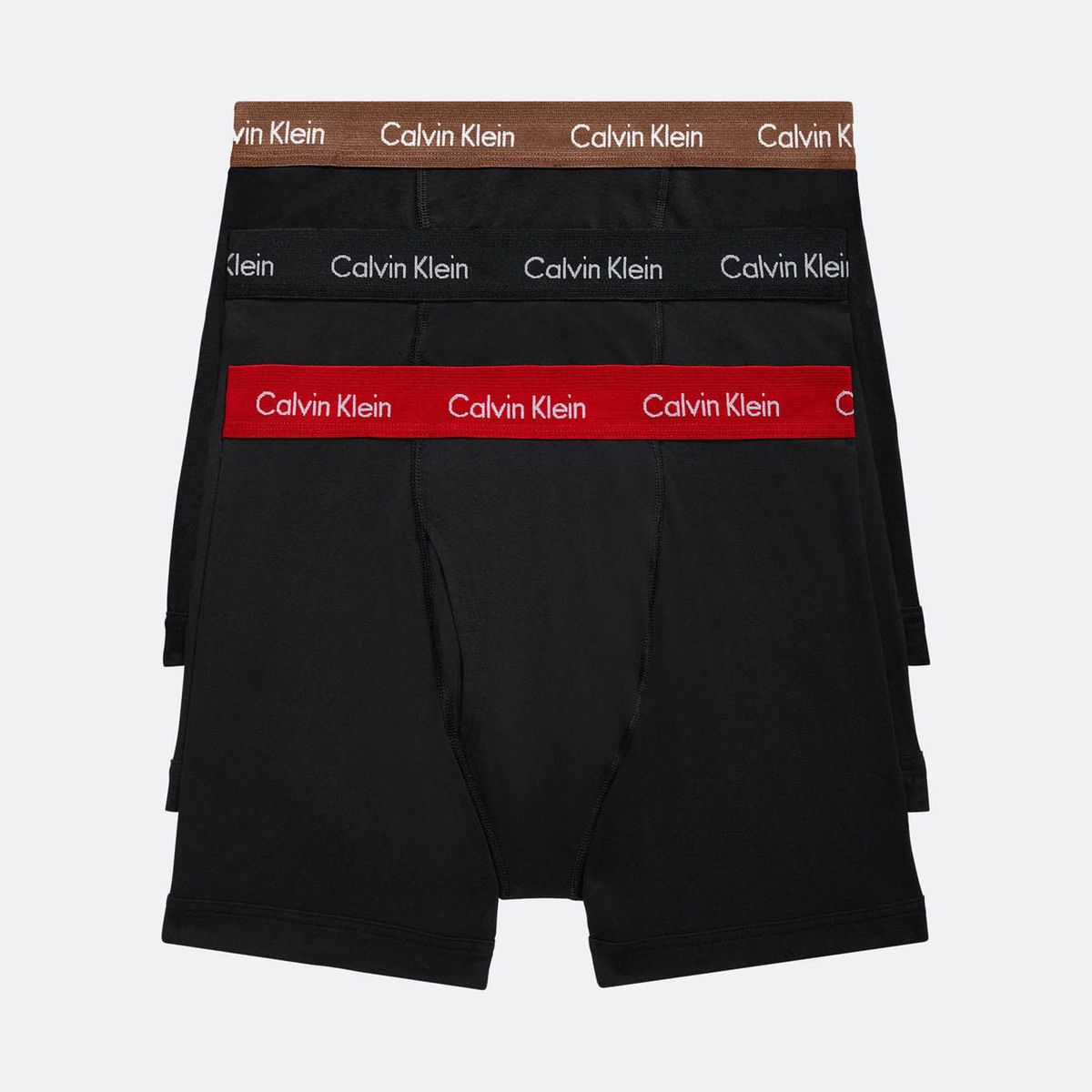 CALVIN KLEIN - 3 PACK NEW COTTON STRETCH - BOXER BRIEF CK
