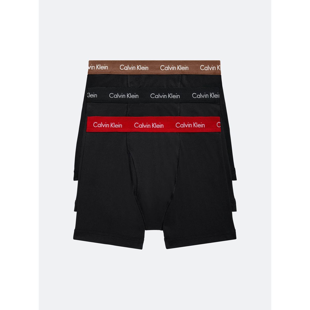 CALVIN KLEIN - 3 PACK NEW COTTON STRETCH - BOXER BRIEF CK