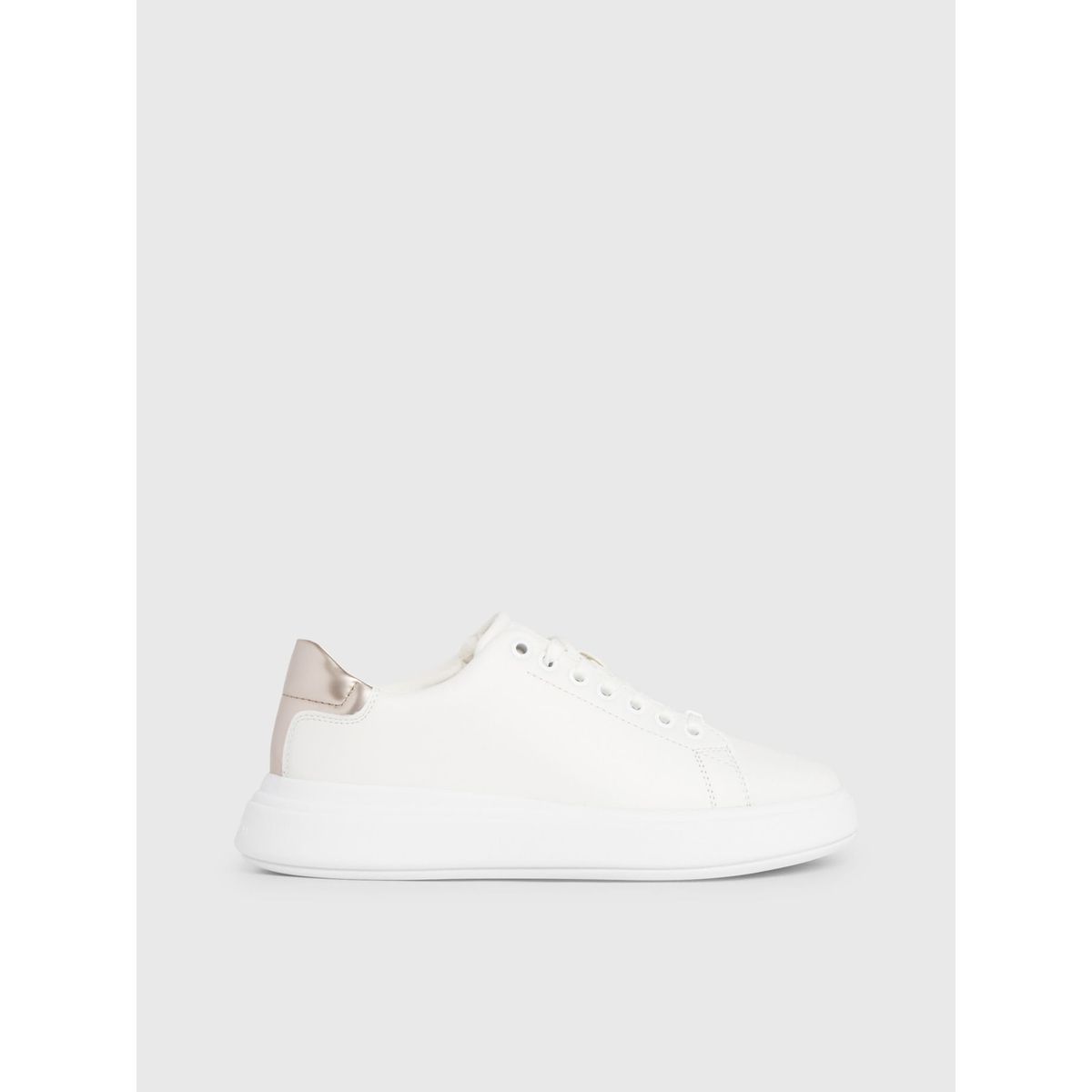 CALVIN KLEIN - ZAPATILLAS CUPSOLE LACE UP LEATHER CK