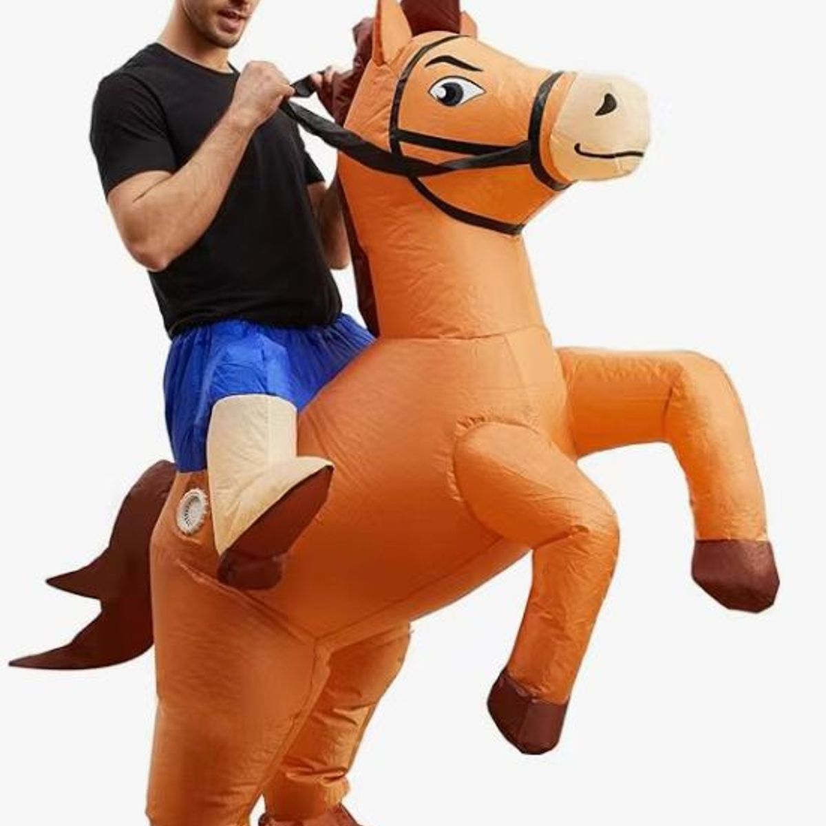 GENERICO - Disfraz Inflable de Vaquero