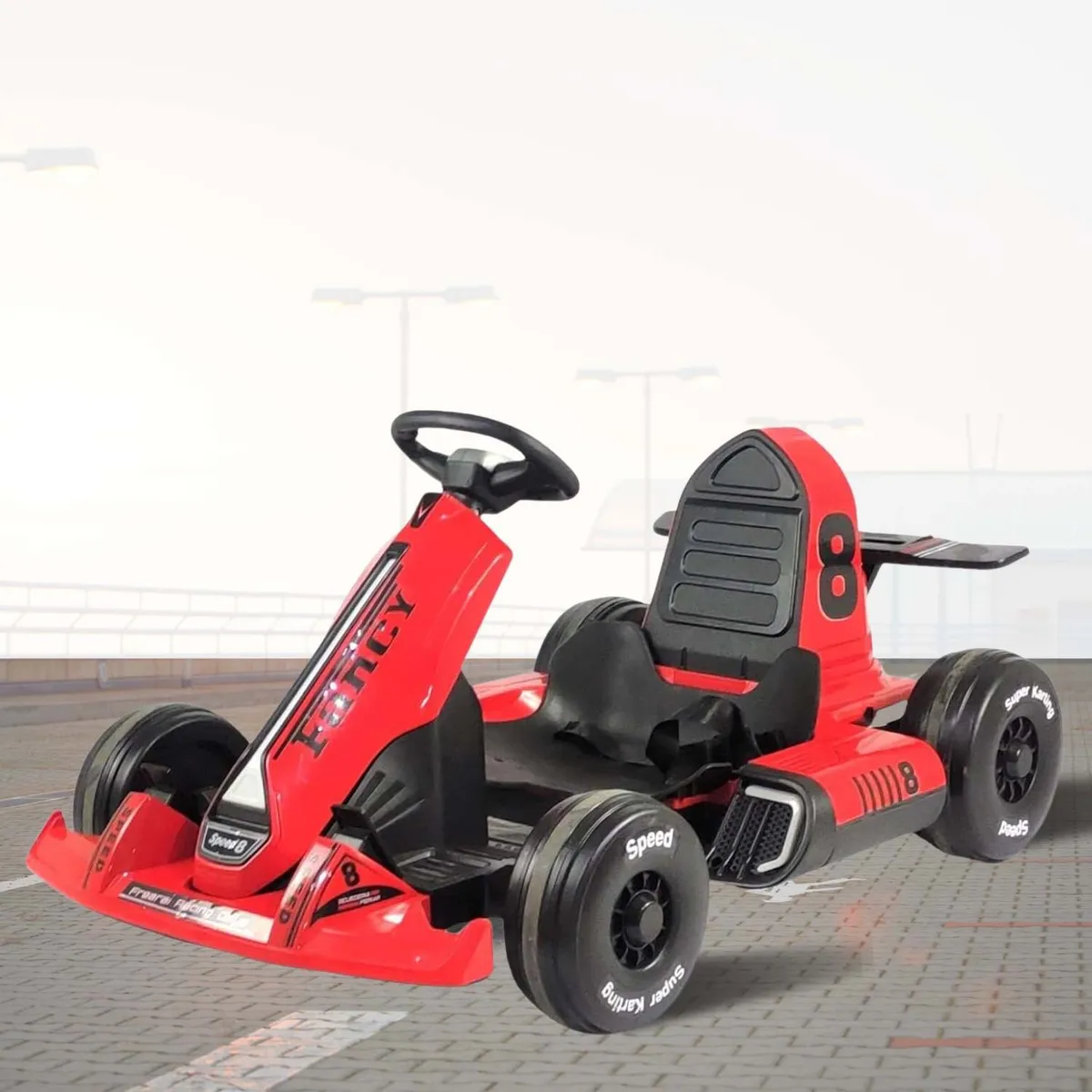 GENERICO - Carro a Batería para Niño FORMULA 1 Rojo