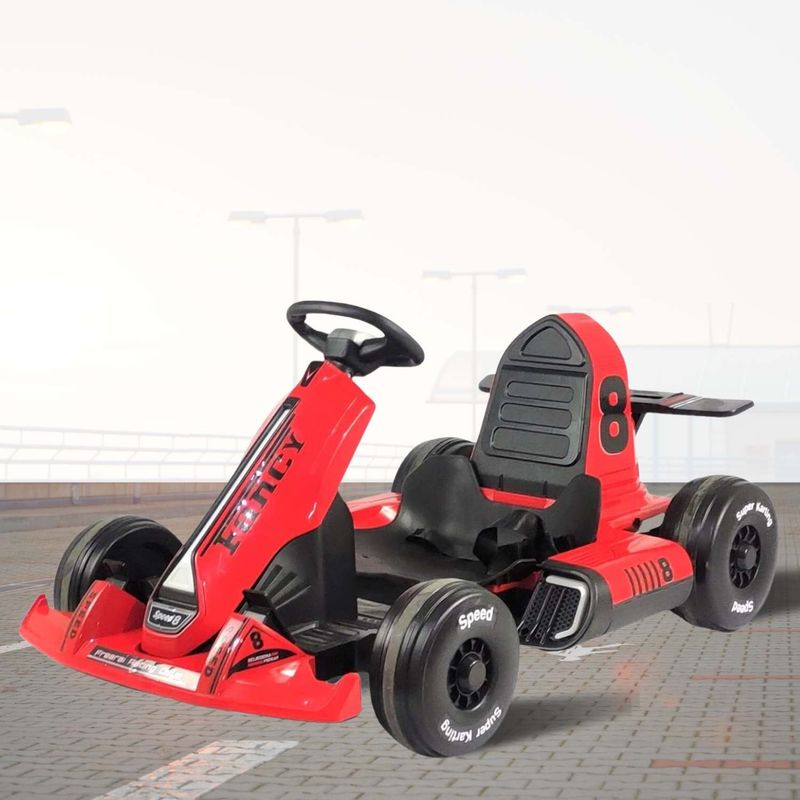 GENERICO - Carro a Batería para Niño FORMULA 1 Rojo