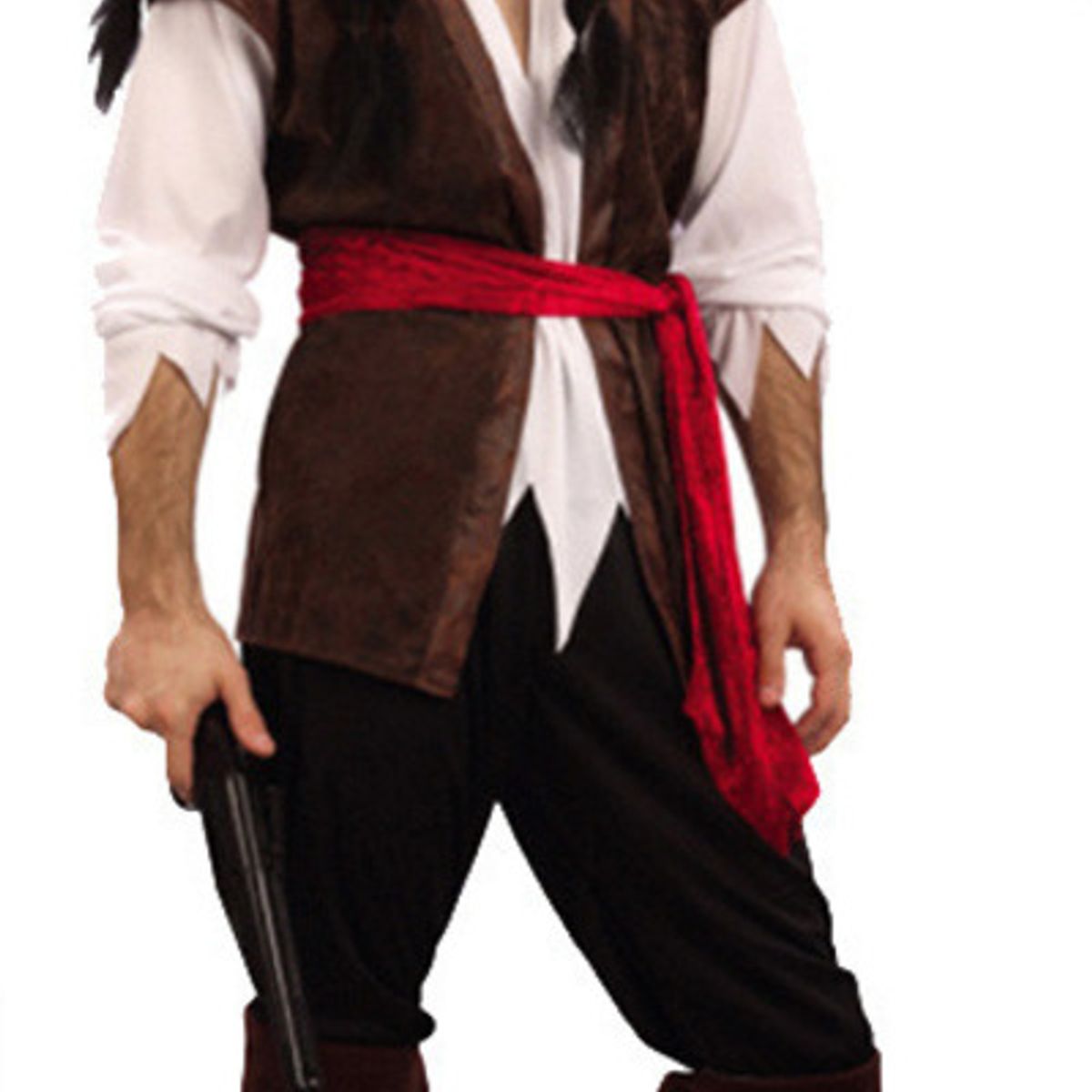 GENERICO - Disfraz de Pirata Rojo