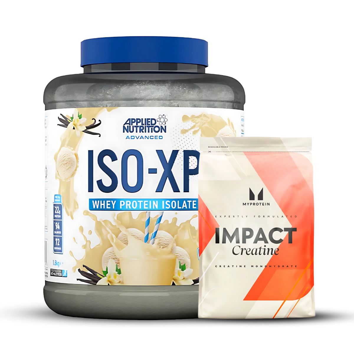 APPLIED NUTRITION - Iso XP 1.8 kg Vainilla + Creatina myprotein 250 g