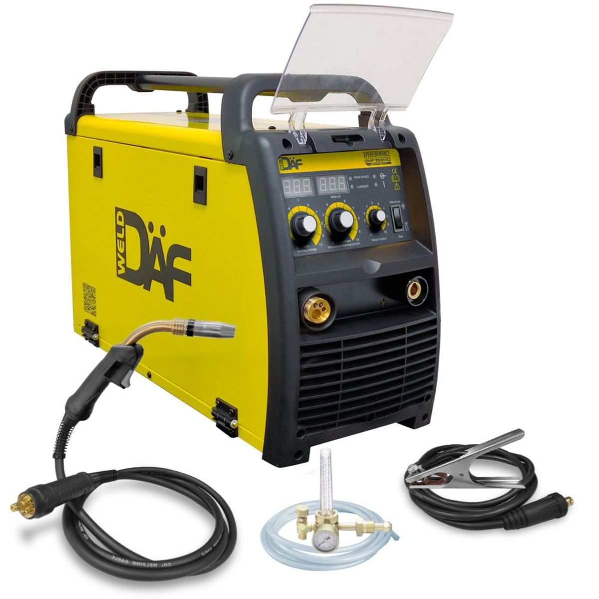 DAF - Maquina de soldar GMF 255MIG ( 250 Amperios ) DAF + Careta Fotosensible