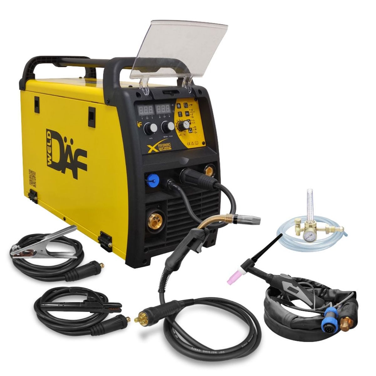 DAF - Maquina de soldar GMF 255MP ( 250 Amperios ) DAF + Careta Fotosensible