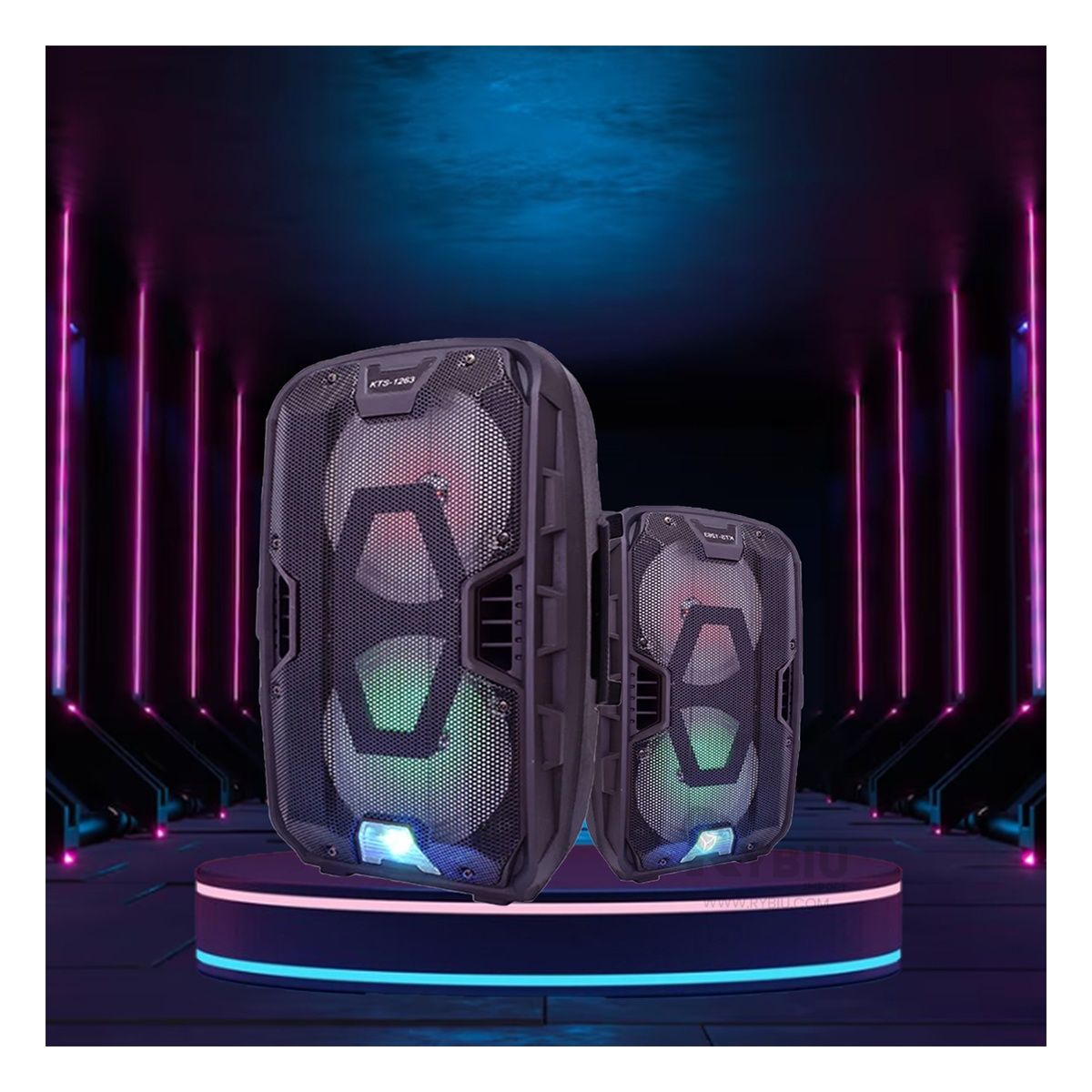 GENERICO - Parlante Potencia Sonora para Cuarto Y+Papel de Regalo