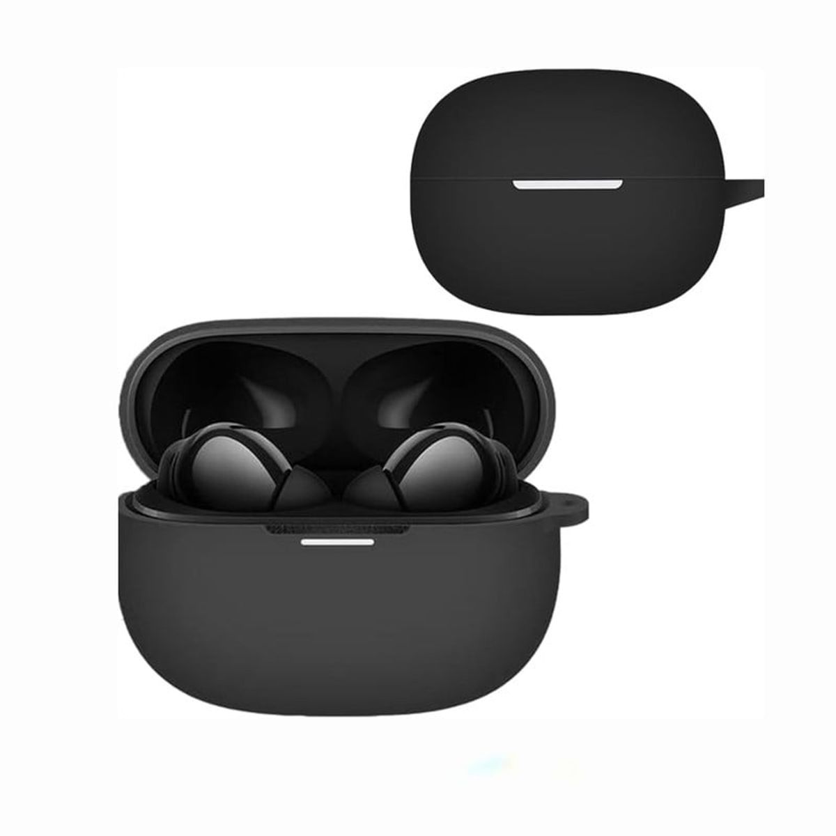 CASE - Funda de Silicona Para Xiaomi Buds 5 Pro - Negro