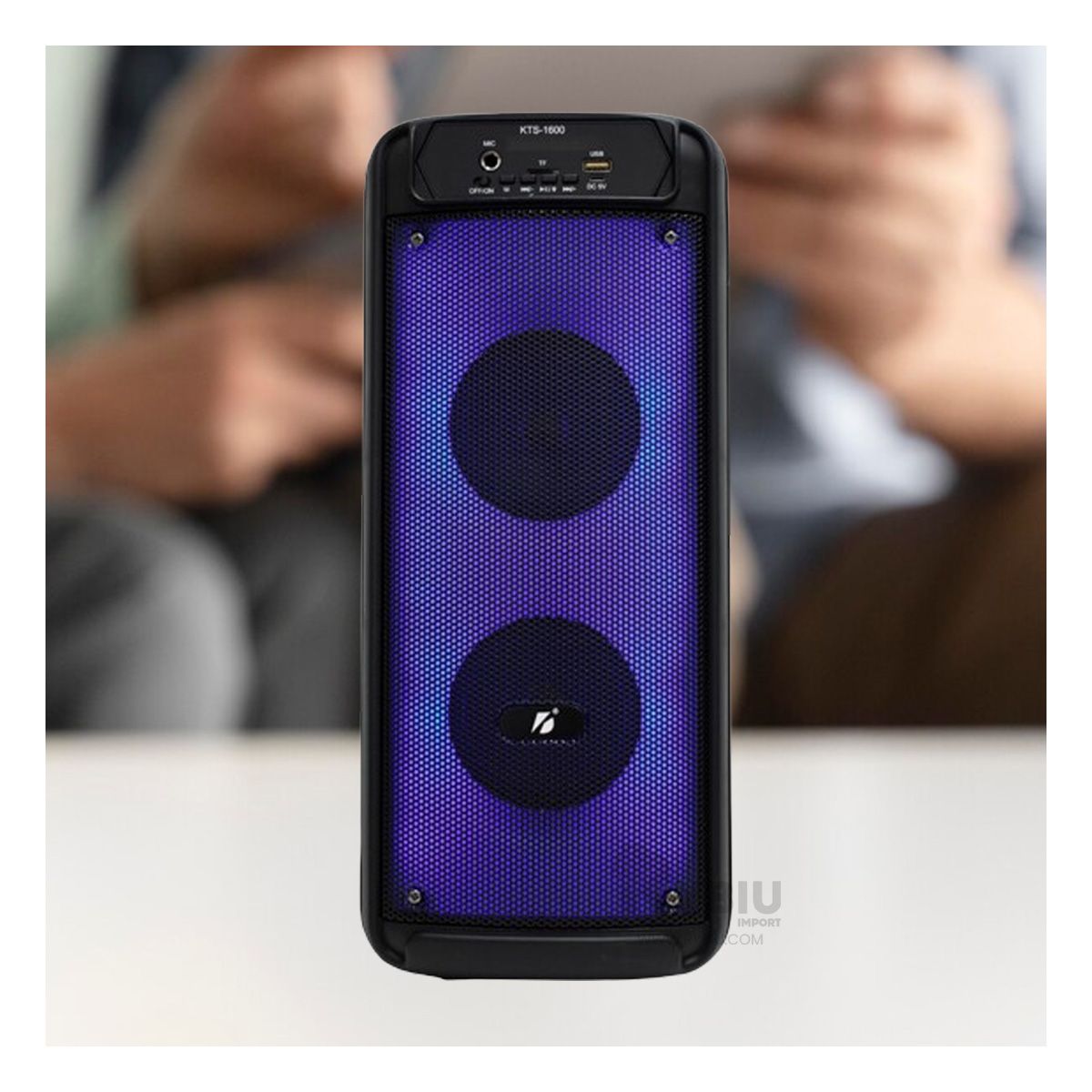 GENERICO - Parlante Bluetooth KTS Versatil 4 Pulgadas Y+Papel de Regalo