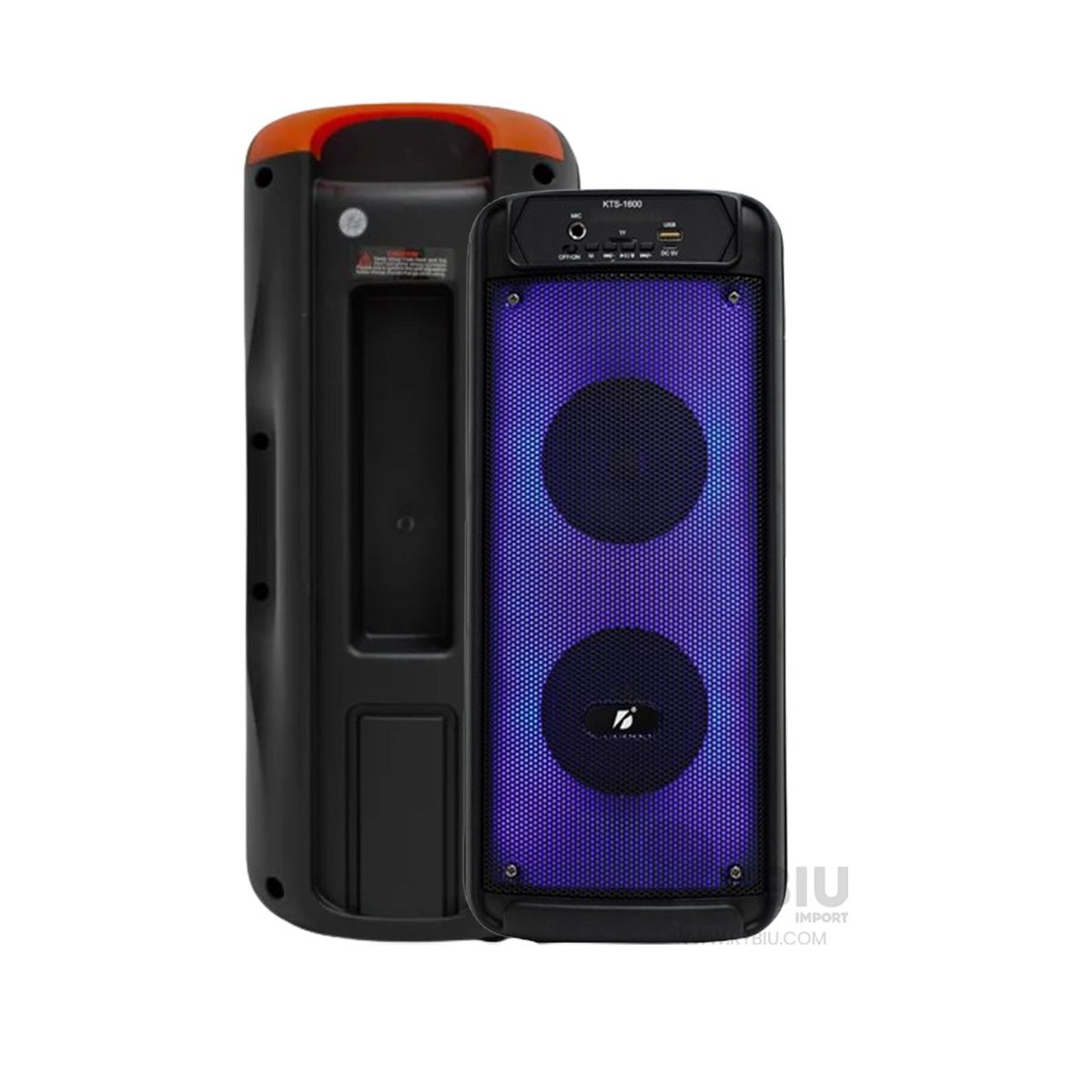 GENERICO - Parlante Bluetooth KTS Versatil 4 Pulgadas Y+Papel de Regalo