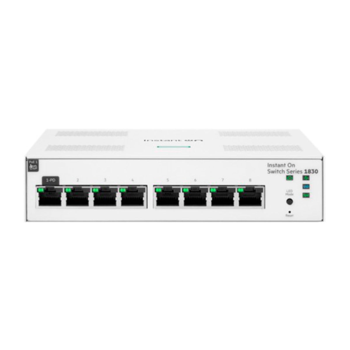 HP - SWITCH HPE ARUBA NETWORKING INSTANT ON 8P GIGABIT 1830 PN JL810A