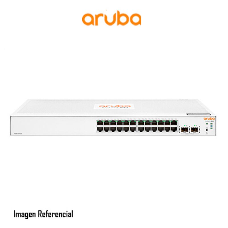 HP - SWITCH HPE ARUBA INSTANTON 1830 24G 12P POE 2SFP PN JL813A