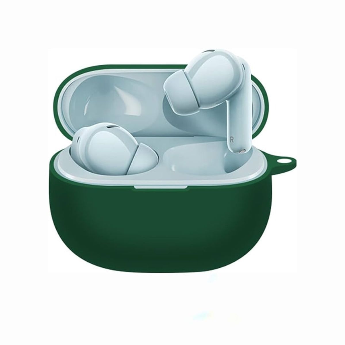 CASE - Funda de Silicona Para Xiaomi Buds 5 Pro - Verde