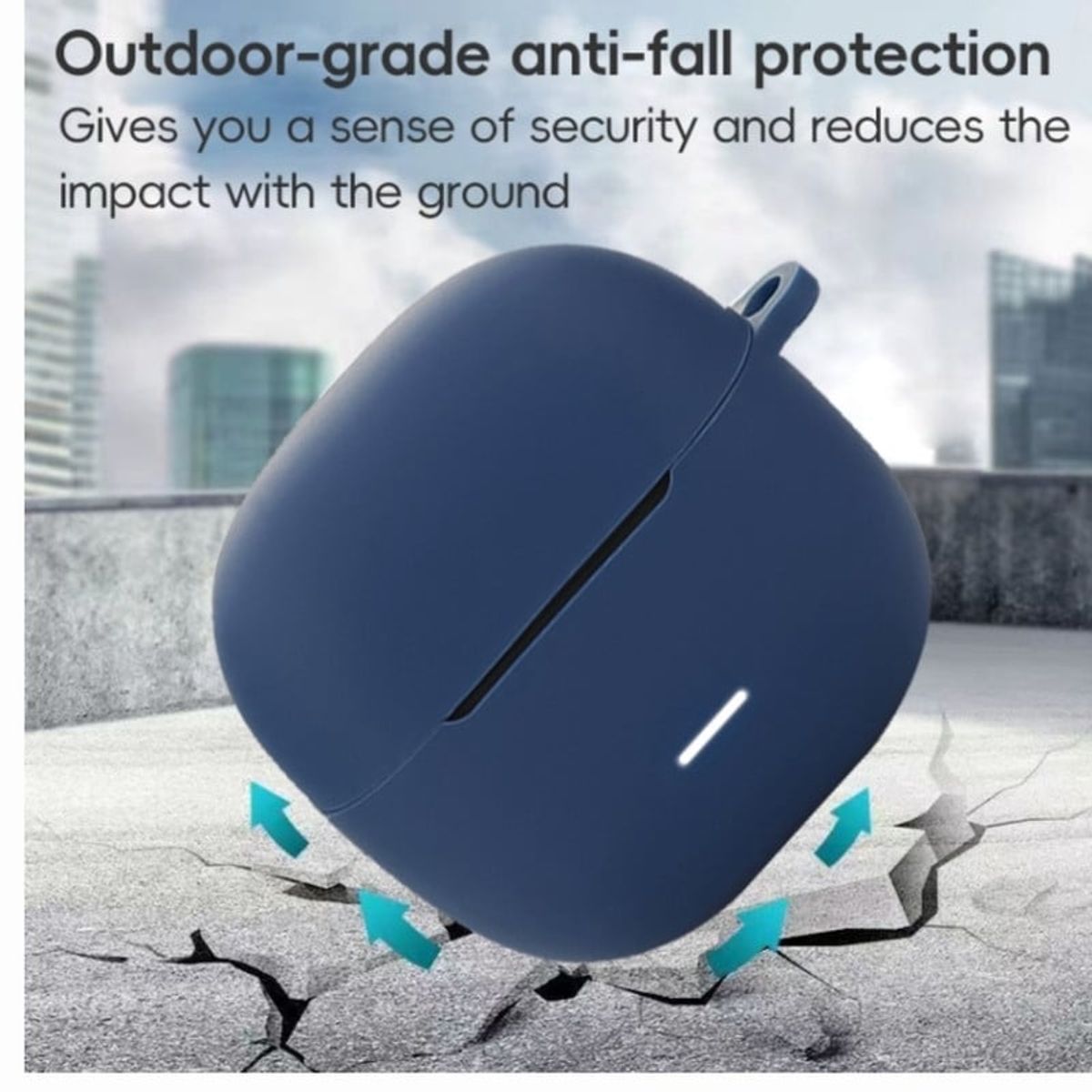 CASE - Funda de Silicona Para Xiaomi Buds 6 Lite - Azul