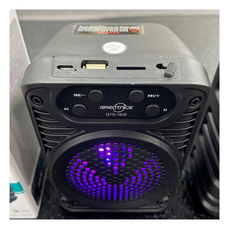 GENERICO - Parlante Poderoso y Facil Uso 3 Pulgadas Y+Papel de Regalo