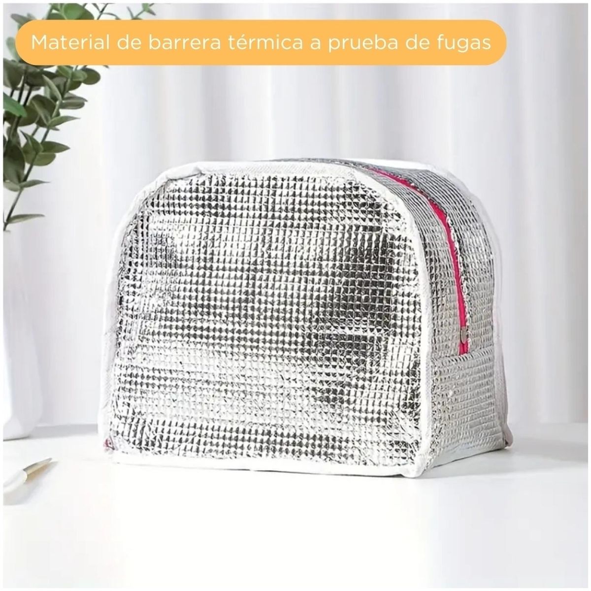 MINARI - Lonchera Térmica de Alimentos y Bebidas para Niños Rosado L74