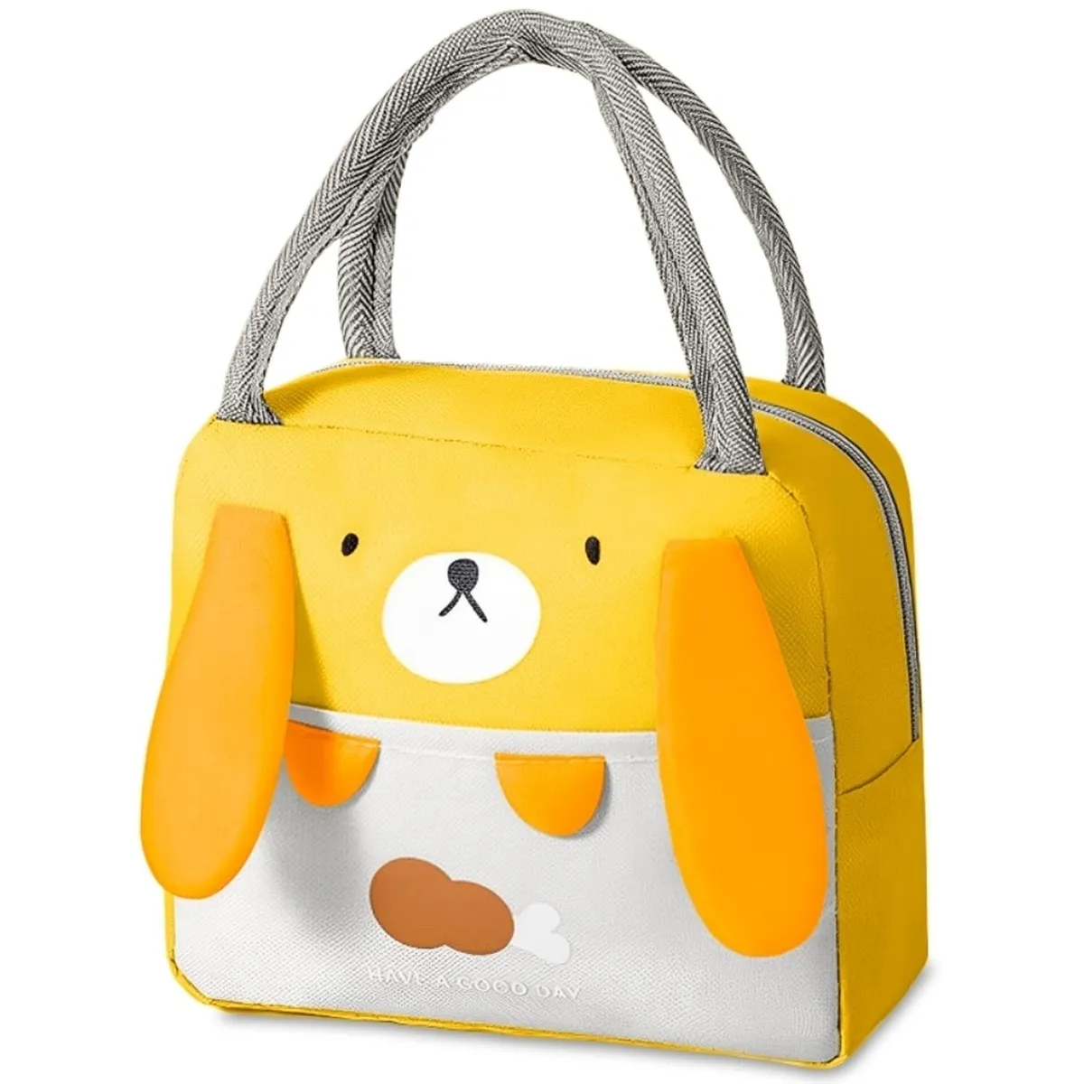 MINARI - Lonchera Térmica de Alimentos y Bebidas para Niños Amarillo L74