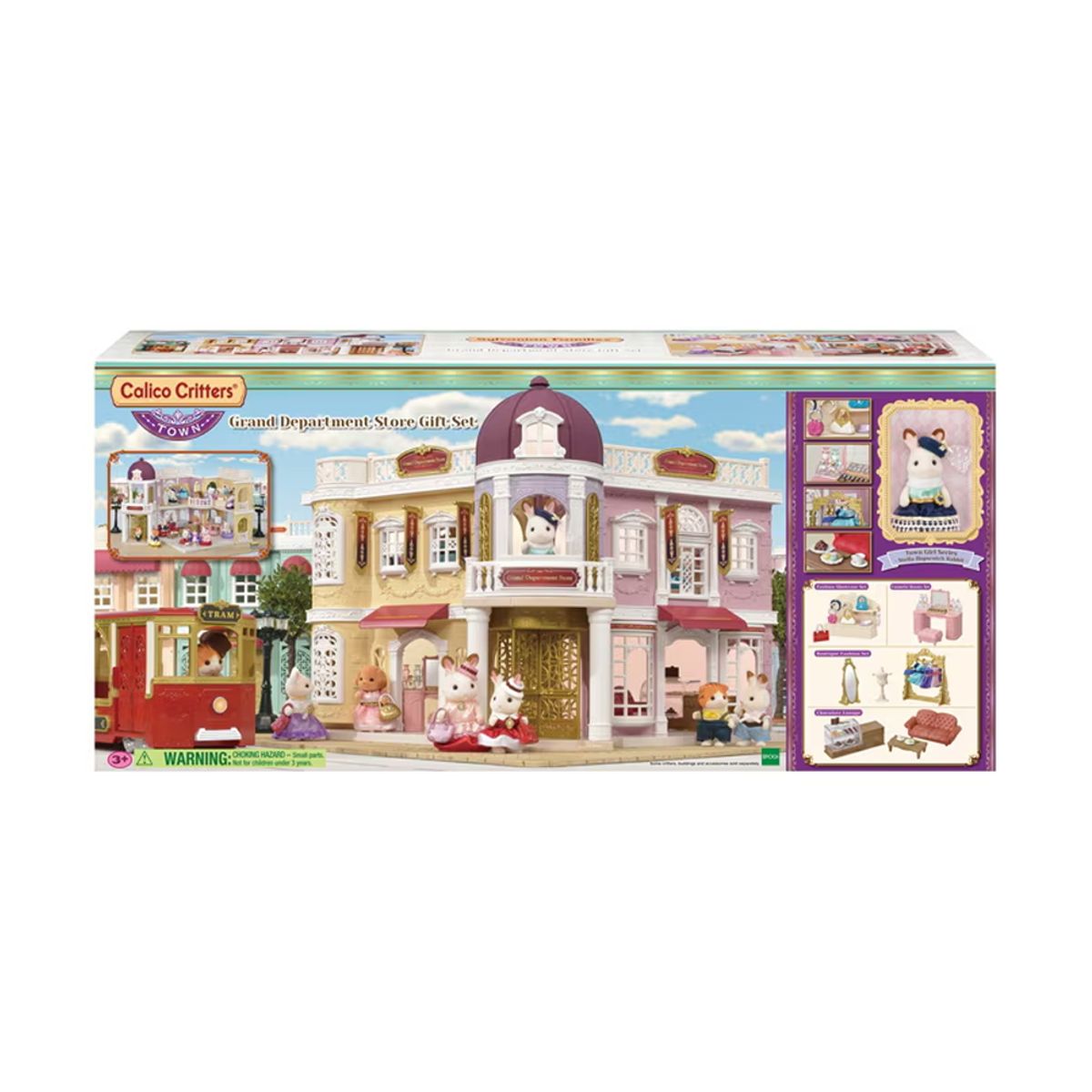 SYLVANIAN FAMILIES - Sylvanian Calico Critters Set Tienda Departamento Lujoso