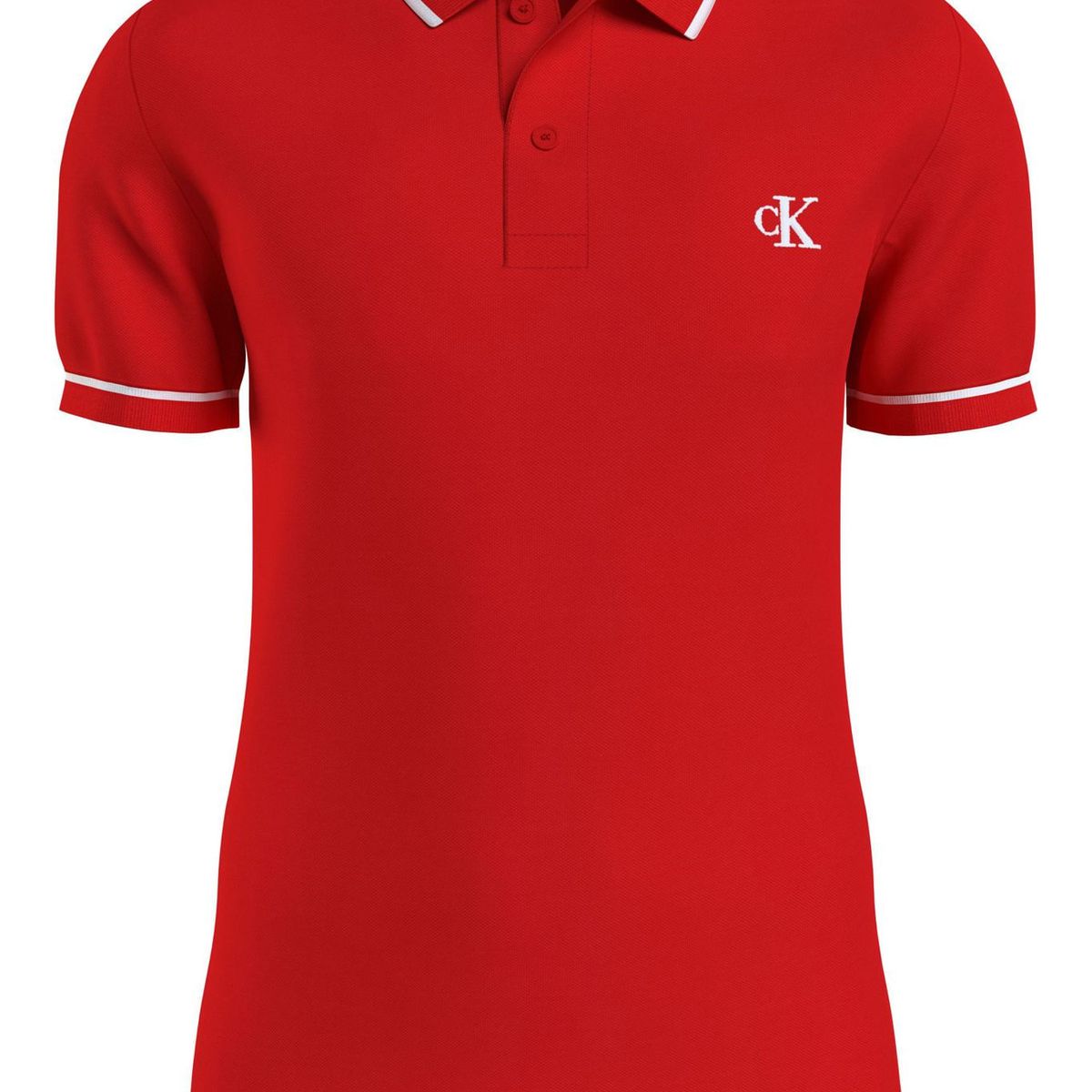 CALVIN KLEIN - POLO TIPPING SLIM POLO CK