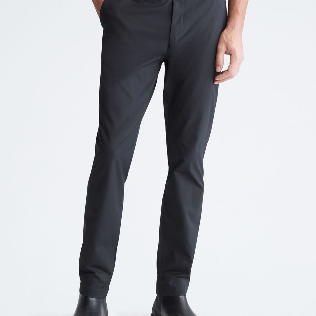 CALVIN KLEIN - PANTALON SLIM STRETCH WOVEN CHINO CK