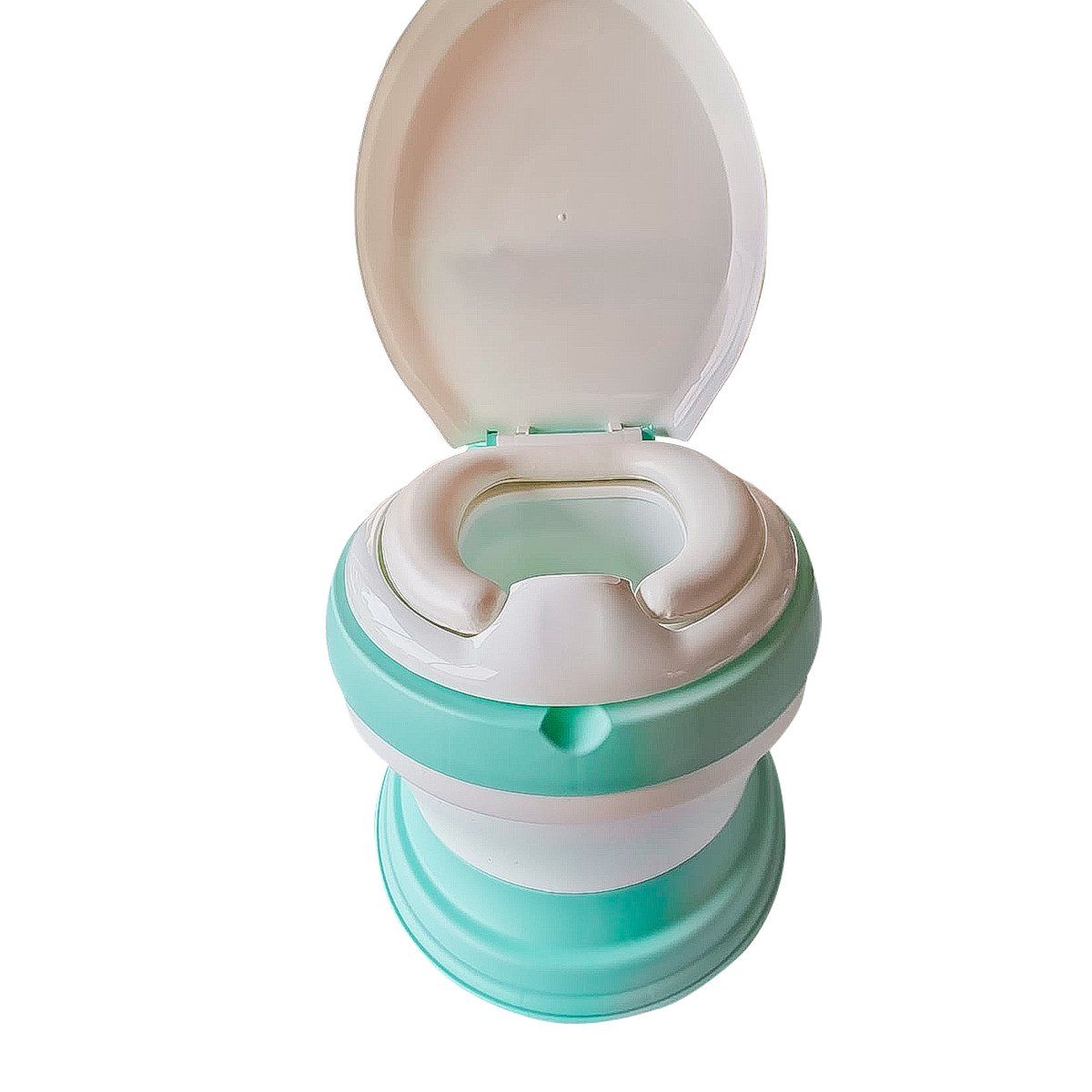 GRETAIL - Bacín Entrenamiento Inodoro Para Bebes Niños 3 en 1 Verde