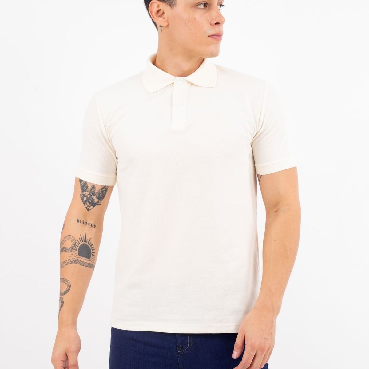 QH - POLO CAMISERO PARA HOMBRE DE ALGODÓN
