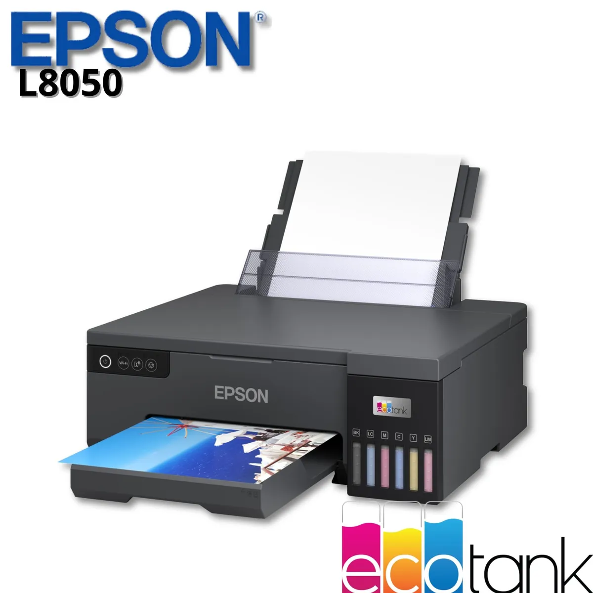 EPSON - Impresora Inalámbrica Epson EcoTank L8050