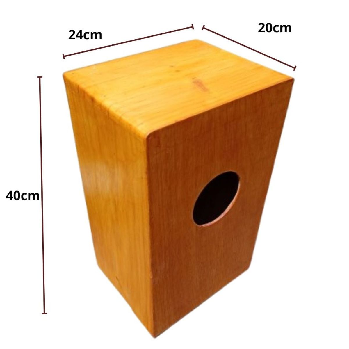 START FG - Cajon Peruano De Madera Niños Instrumento Musical