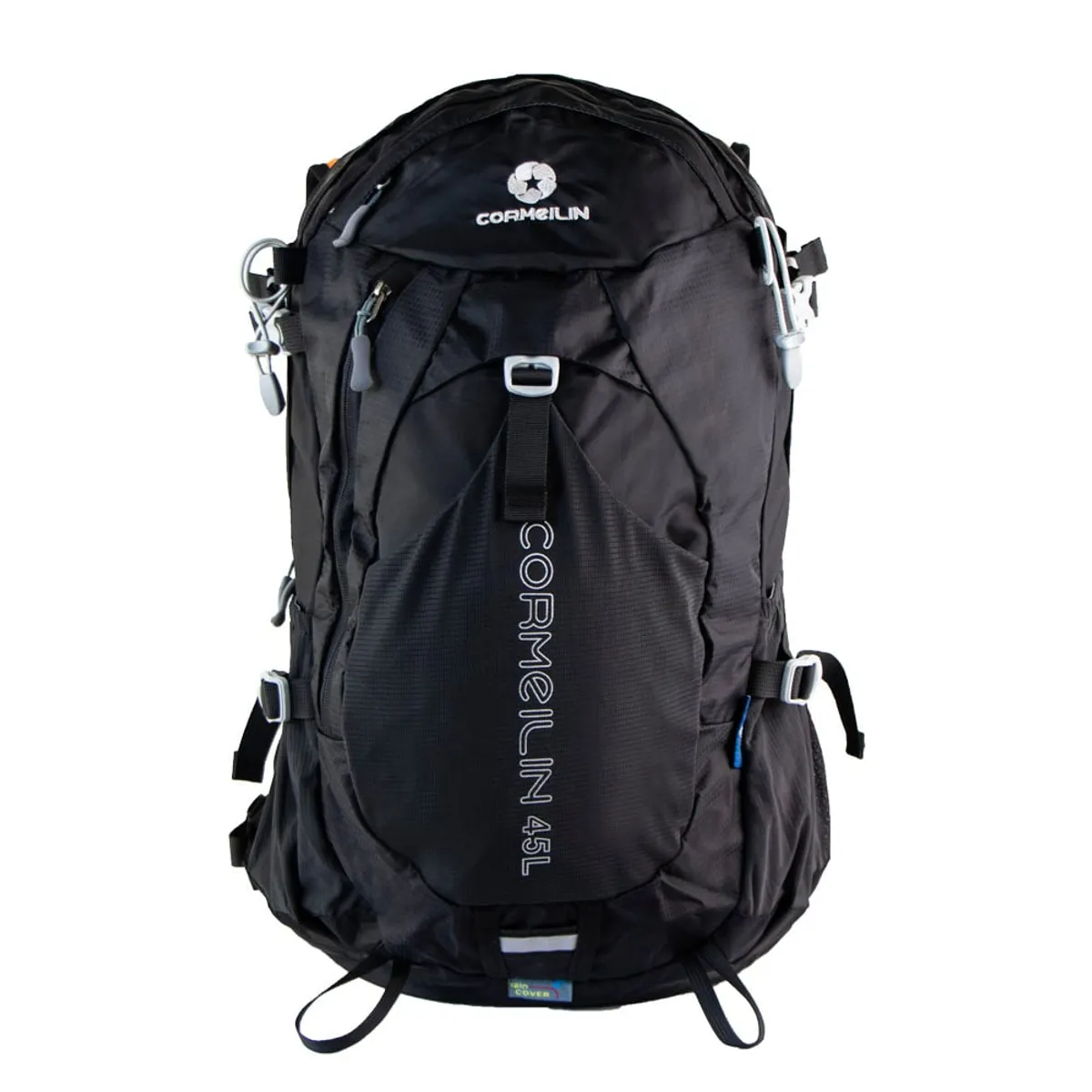 GENERICO - Mochila Trekking Outdoor Cormeilin 45 Montaña (Negro)