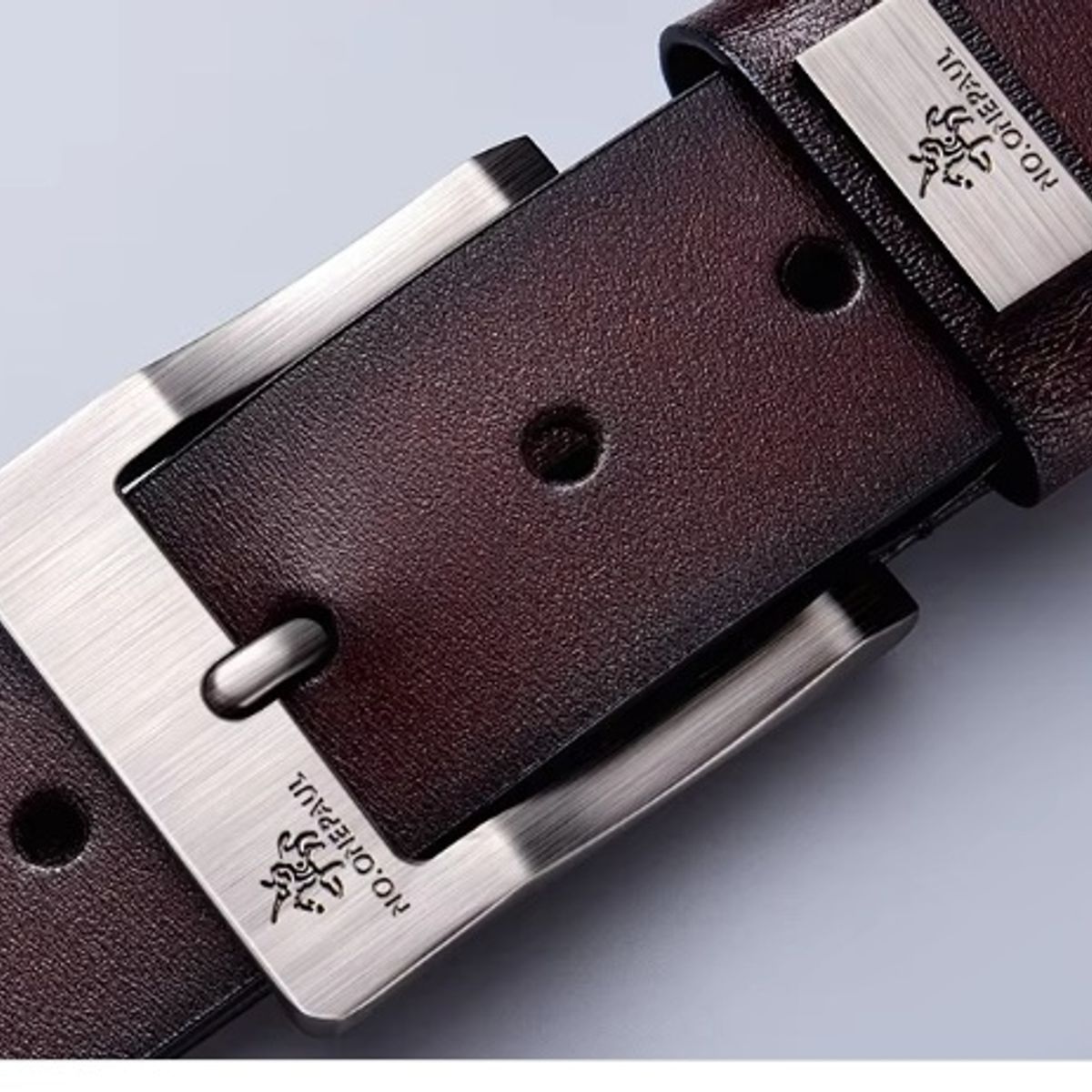 GENERICO - Cinturon Correa de Cuero Onepaul Hombres