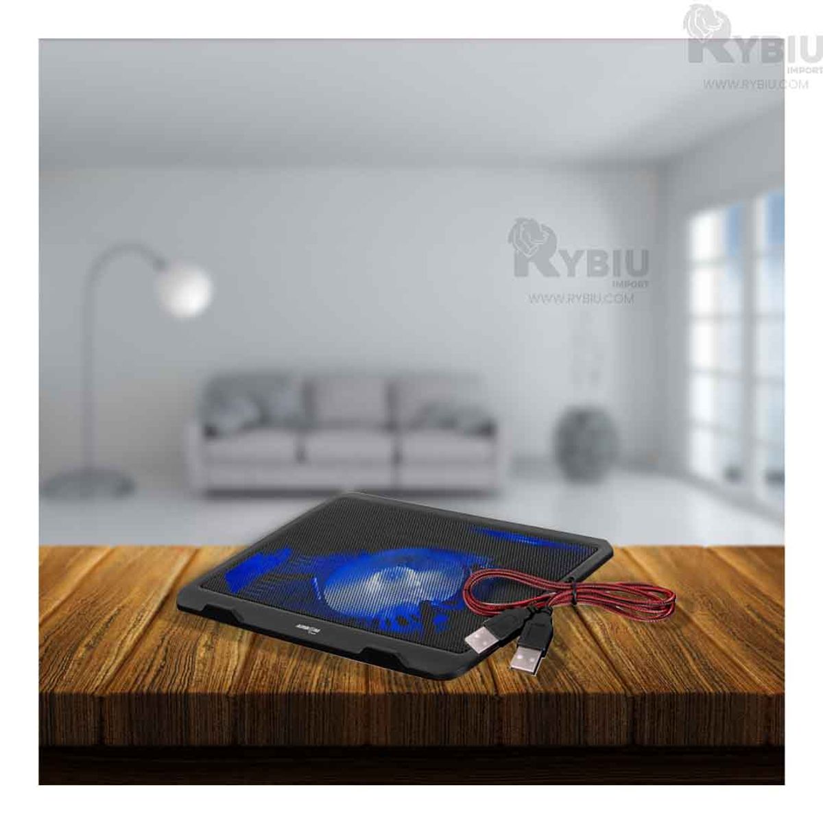 GENERICO - Ventilador Cruiser de Pc Negro Y+Regalo Ligas para Peinar