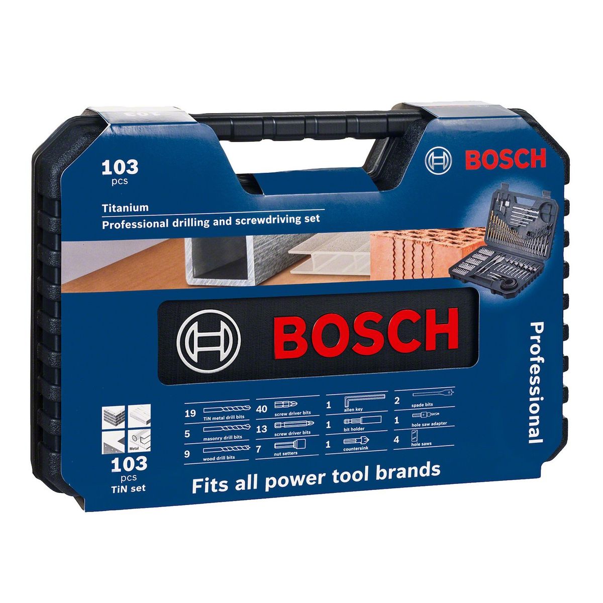 BOSCH - Set Para Taladrar 103 Piezas Bosch