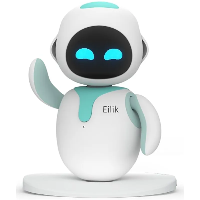 GENERICO - Robot Eilik azul con inteligencia emocional