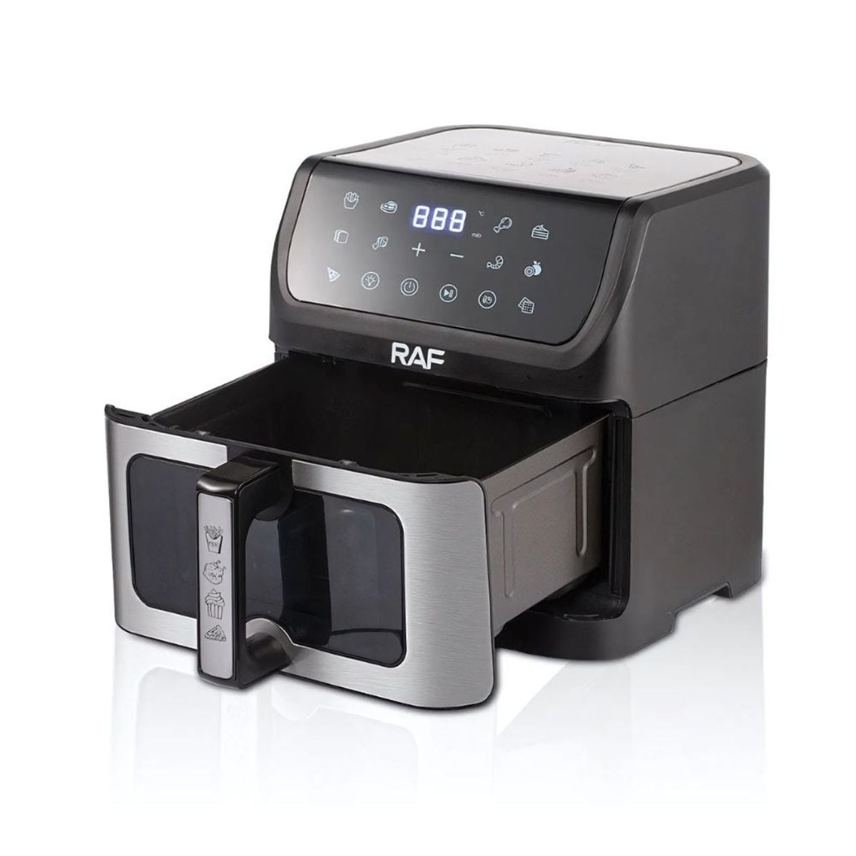 GENERICO - Freidora de aire RAF de 10L de capacidad 1800w Multifuncion
