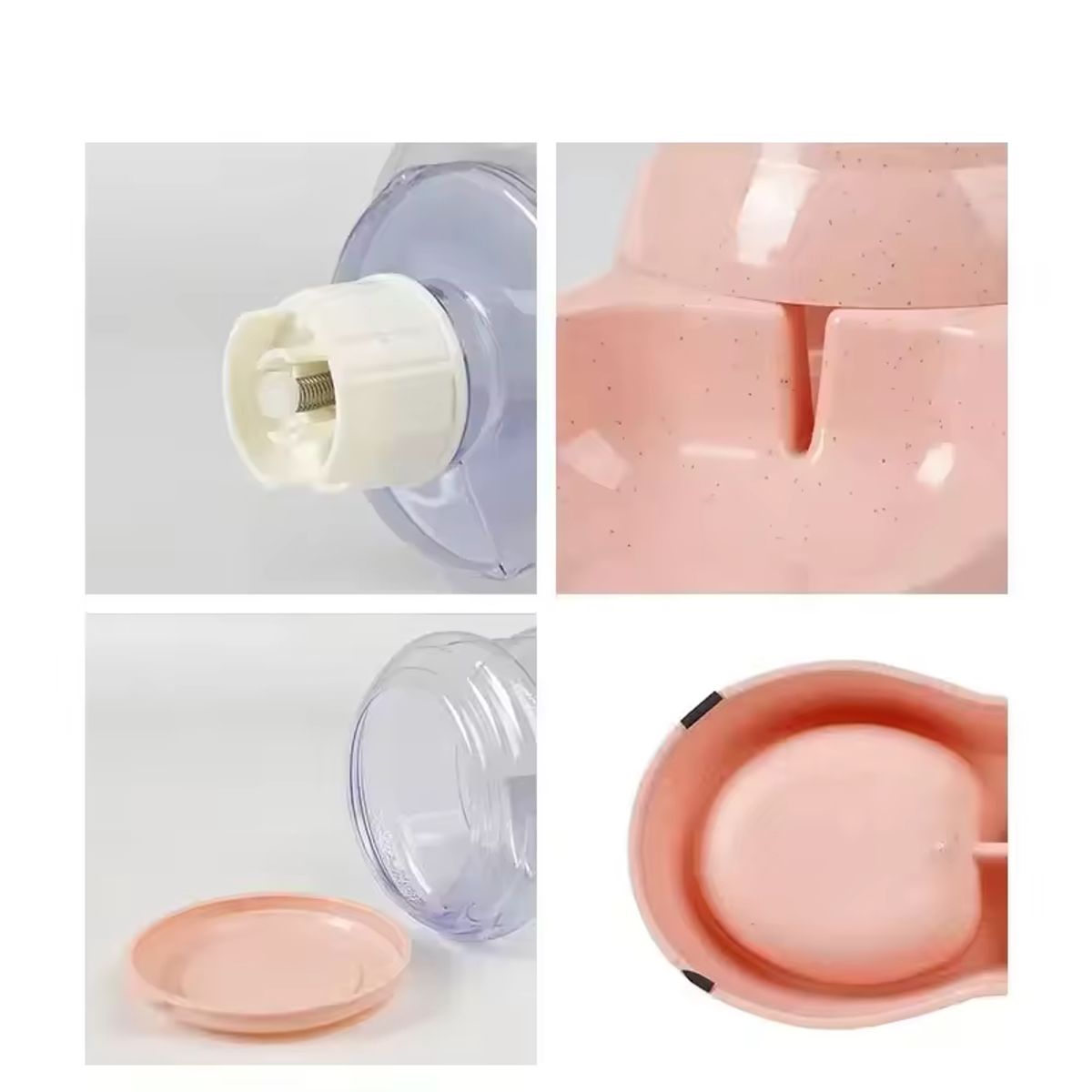 GENERICO - BEBEDERO AUTOMÁTICO PARA MASCOTAS 3.8 L ROSADO