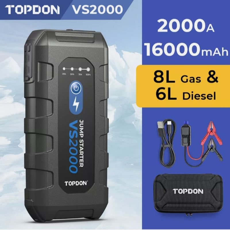 GENERICO - Arrancador de bateria para auto camioneta