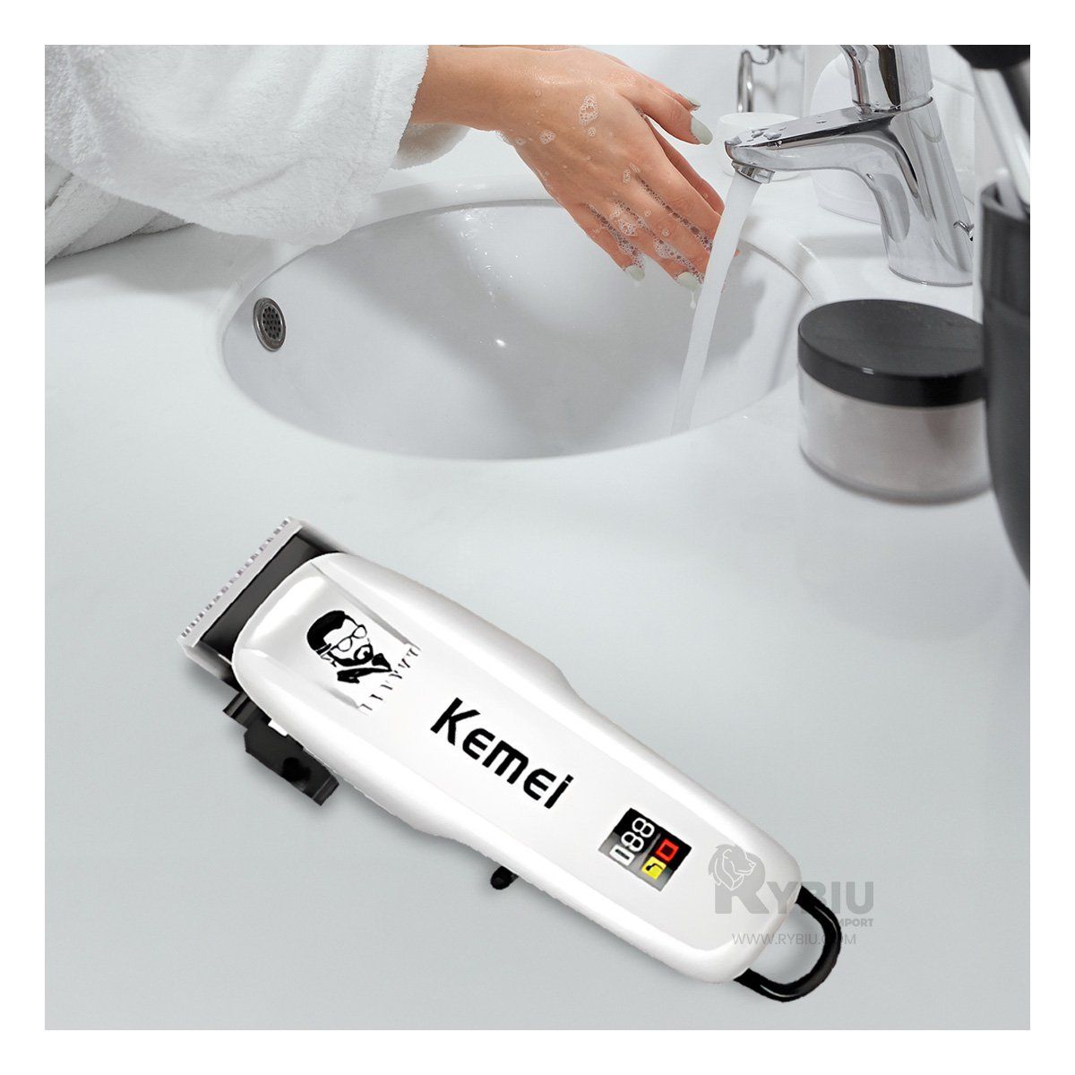 GENERICO - Peluquera para Perfilar Entradas Y+Papel de Regalo