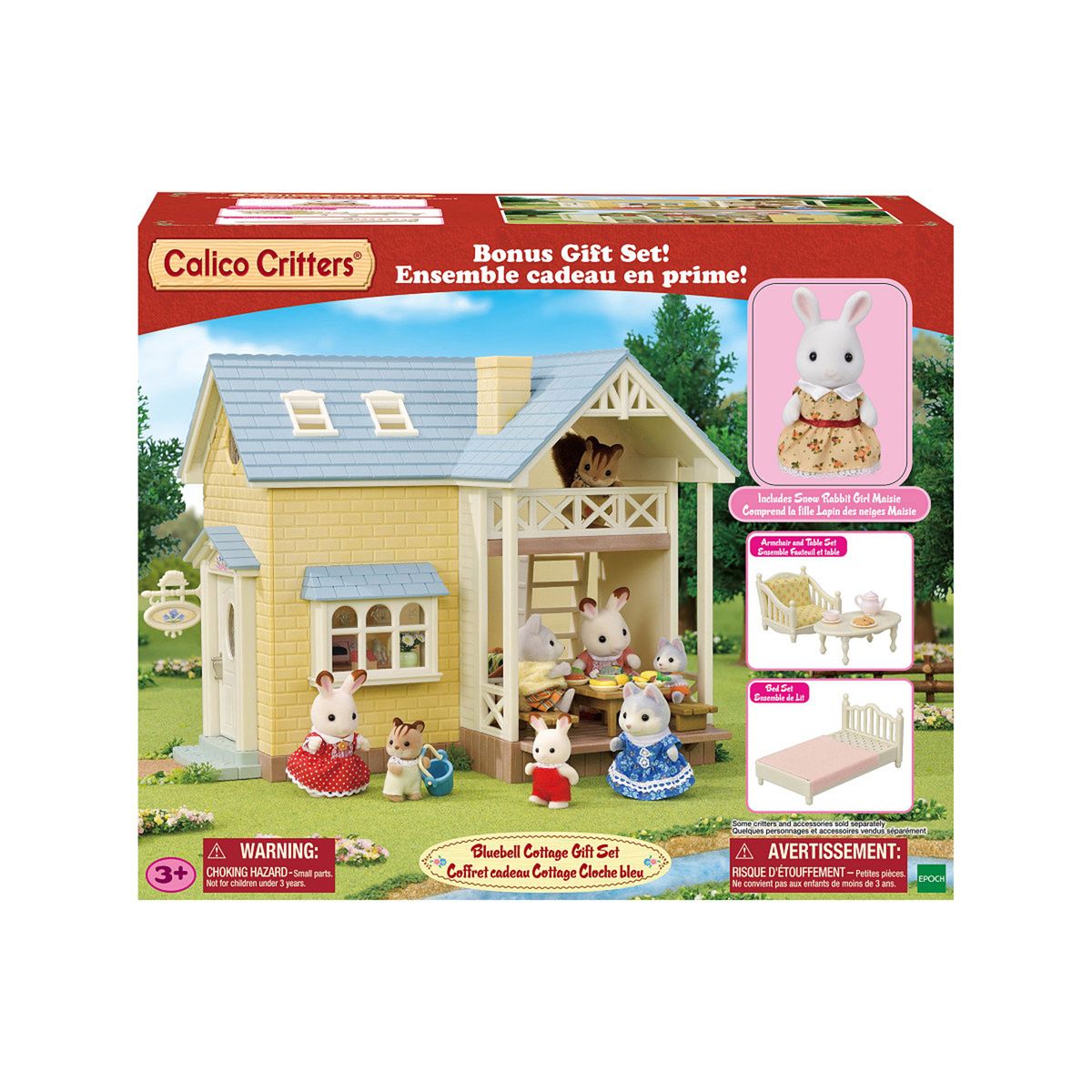 SYLVANIAN FAMILIES - Sylvanian Families Calico Critters Casa Campo Techo Celeste