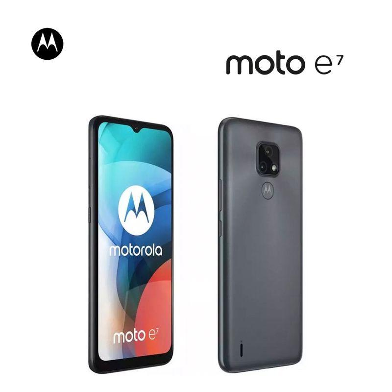 MOTOROLA - MOTO E7 2GB RAM 32GB COLOR GRIS MINERAL