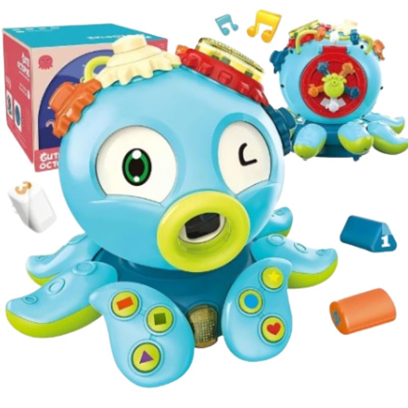 GENERICO - PULPO EDUCATIVO MULTIFUNCIONAL MUSICAL