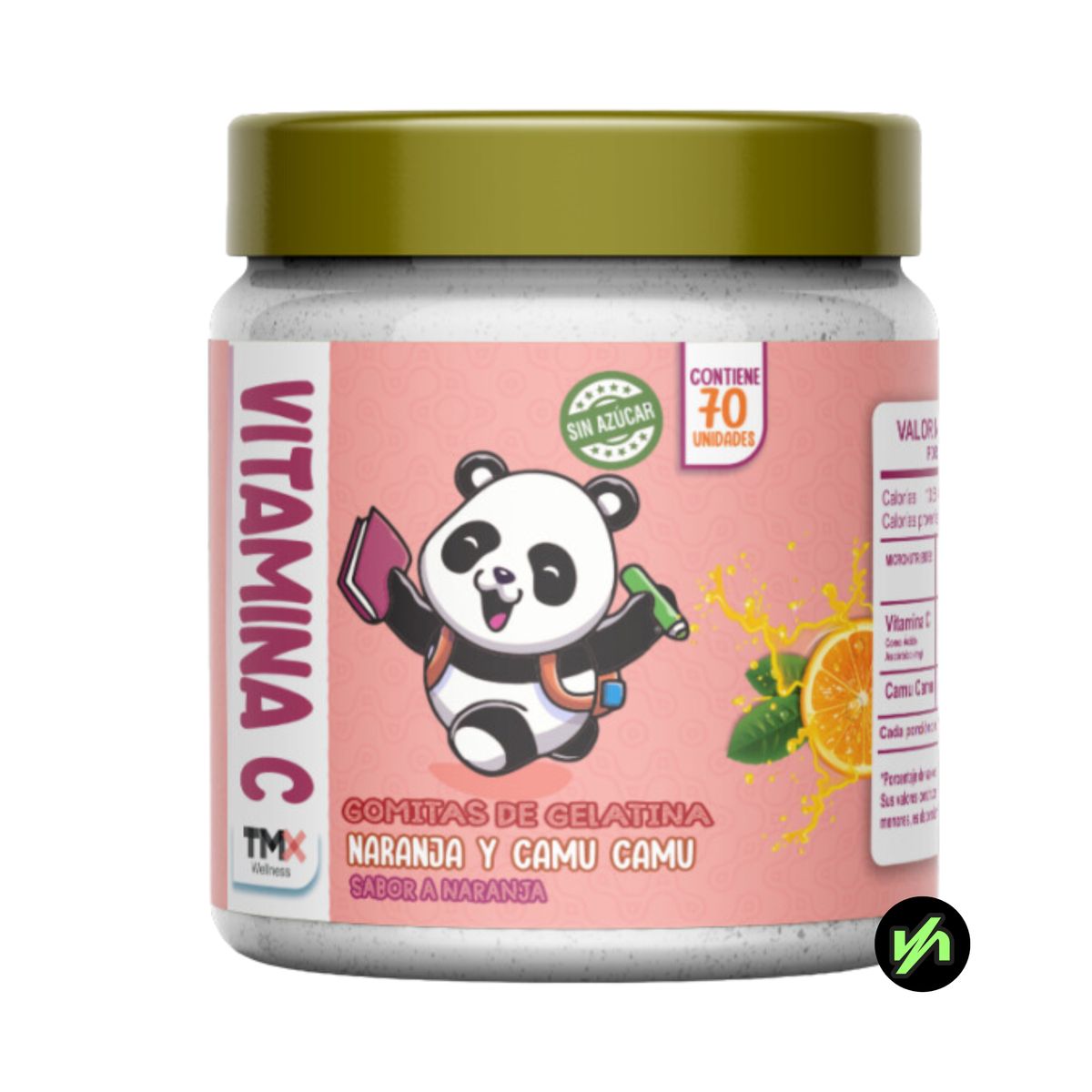 GENERICO - VITAMINA C NIÑOS - GOMITAS - NARANJA