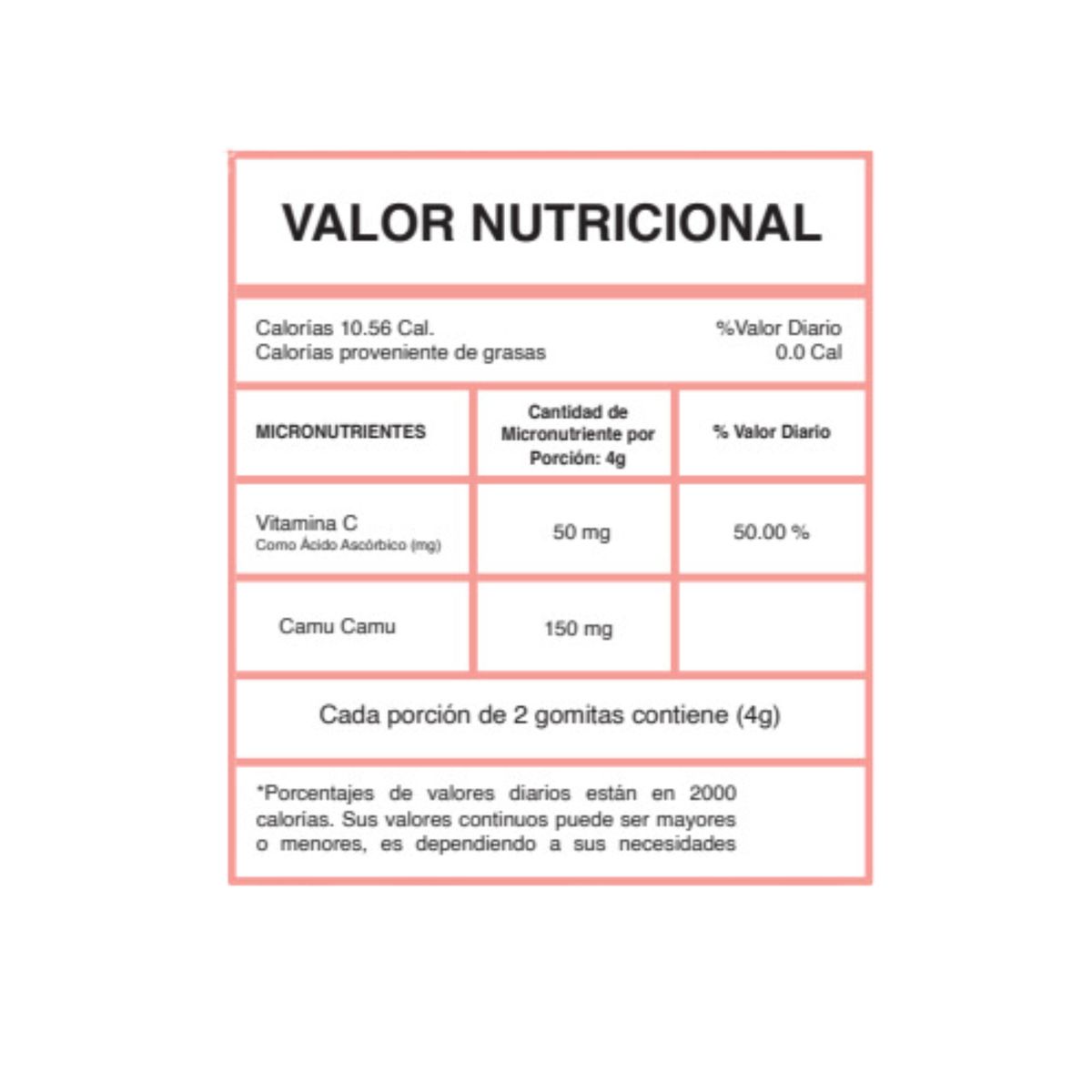 GENERICO - VITAMINA C NIÑOS - GOMITAS - NARANJA